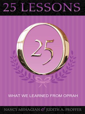 cover image of 25 Lessons